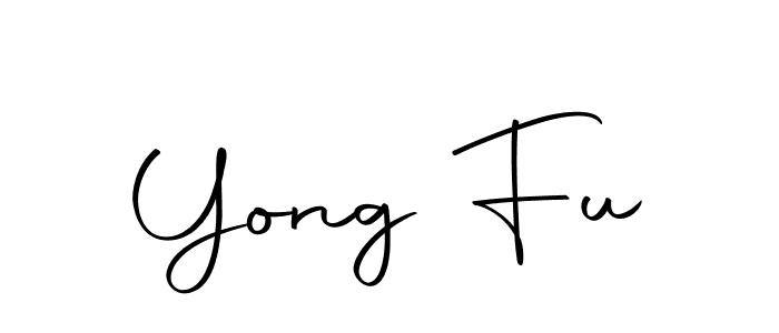 How to make Yong Fu name signature. Use Autography-DOLnW style for creating short signs online. This is the latest handwritten sign. Yong Fu signature style 10 images and pictures png