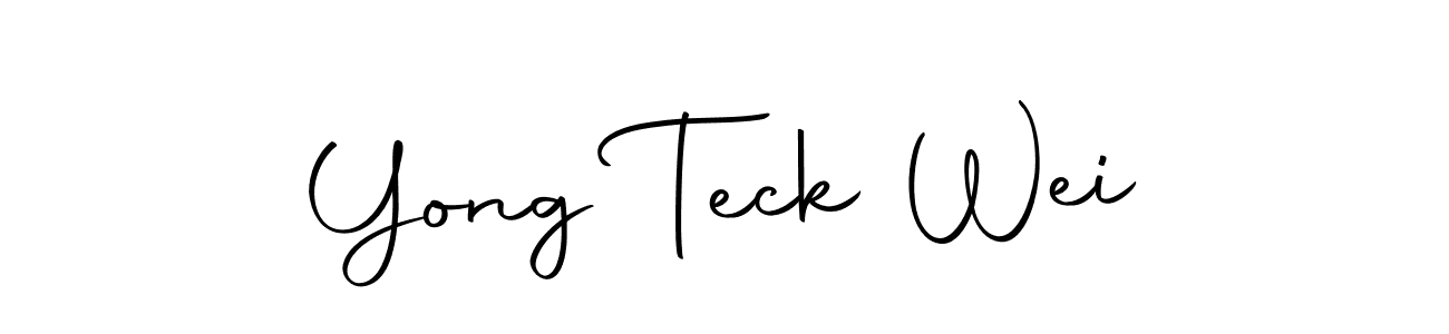 Also we have Yong Teck Wei name is the best signature style. Create professional handwritten signature collection using Autography-DOLnW autograph style. Yong Teck Wei signature style 10 images and pictures png