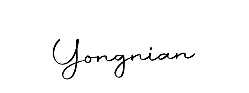 Yongnian stylish signature style. Best Handwritten Sign (Autography-DOLnW) for my name. Handwritten Signature Collection Ideas for my name Yongnian. Yongnian signature style 10 images and pictures png