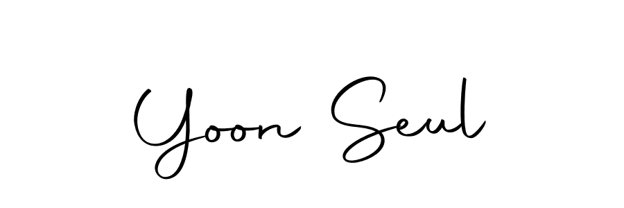 Yoon Seul stylish signature style. Best Handwritten Sign (Autography-DOLnW) for my name. Handwritten Signature Collection Ideas for my name Yoon Seul. Yoon Seul signature style 10 images and pictures png