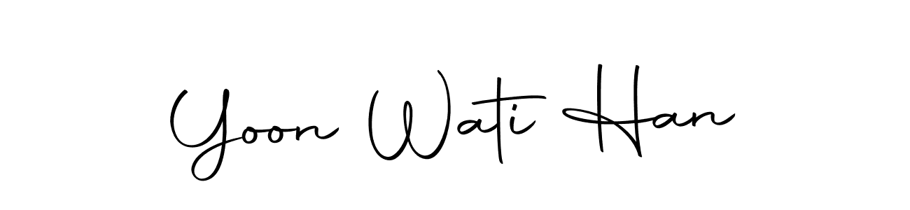 How to Draw Yoon Wati Han signature style? Autography-DOLnW is a latest design signature styles for name Yoon Wati Han. Yoon Wati Han signature style 10 images and pictures png