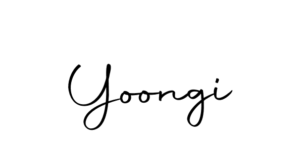 Make a beautiful signature design for name Yoongi. With this signature (Autography-DOLnW) style, you can create a handwritten signature for free. Yoongi signature style 10 images and pictures png