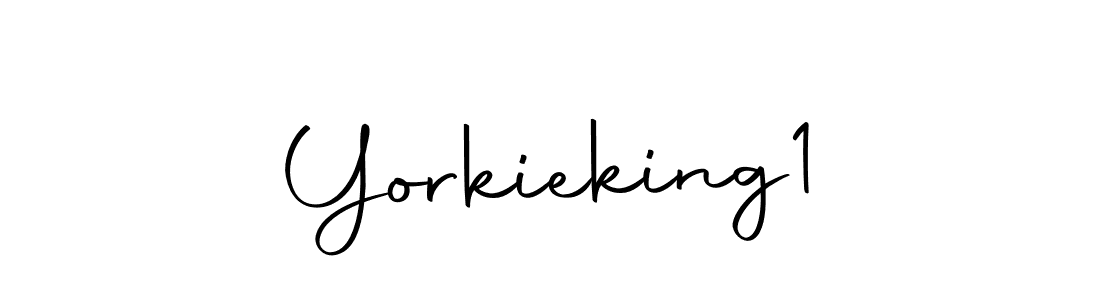 How to make Yorkieking1 signature? Autography-DOLnW is a professional autograph style. Create handwritten signature for Yorkieking1 name. Yorkieking1 signature style 10 images and pictures png