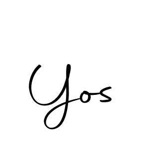 Also we have Yos name is the best signature style. Create professional handwritten signature collection using Autography-DOLnW autograph style. Yos signature style 10 images and pictures png