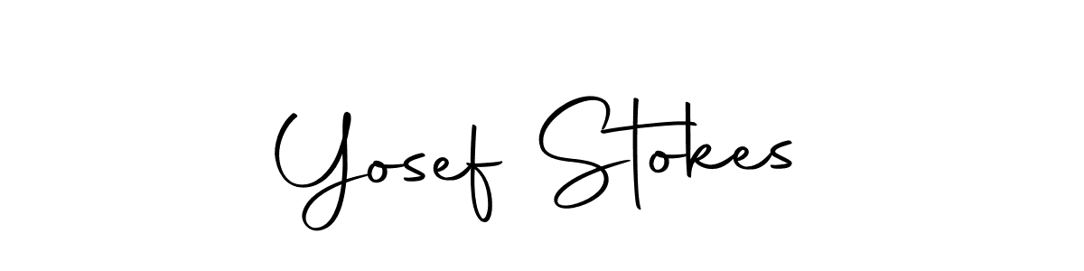 You should practise on your own different ways (Autography-DOLnW) to write your name (Yosef Stokes) in signature. don't let someone else do it for you. Yosef Stokes signature style 10 images and pictures png