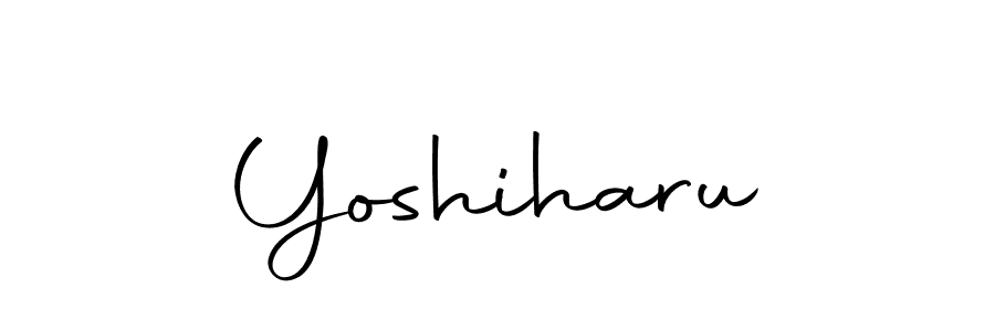 Make a beautiful signature design for name Yoshiharu. Use this online signature maker to create a handwritten signature for free. Yoshiharu signature style 10 images and pictures png
