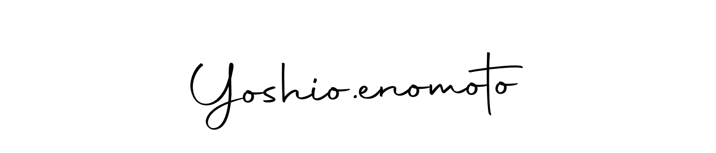 Make a short Yoshio.enomoto signature style. Manage your documents anywhere anytime using Autography-DOLnW. Create and add eSignatures, submit forms, share and send files easily. Yoshio.enomoto signature style 10 images and pictures png