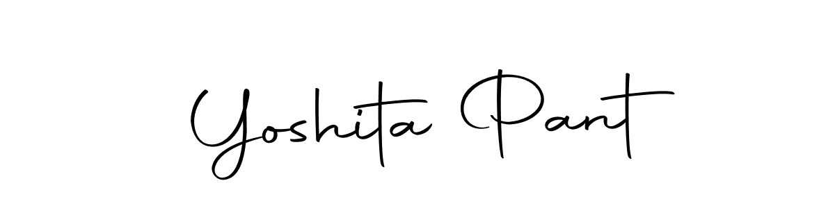 Yoshita Pant stylish signature style. Best Handwritten Sign (Autography-DOLnW) for my name. Handwritten Signature Collection Ideas for my name Yoshita Pant. Yoshita Pant signature style 10 images and pictures png