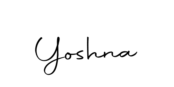 Make a beautiful signature design for name Yoshna. Use this online signature maker to create a handwritten signature for free. Yoshna signature style 10 images and pictures png