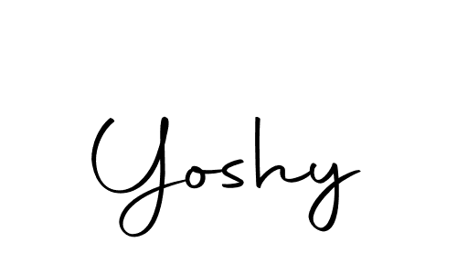 Similarly Autography-DOLnW is the best handwritten signature design. Signature creator online .You can use it as an online autograph creator for name Yoshy. Yoshy signature style 10 images and pictures png