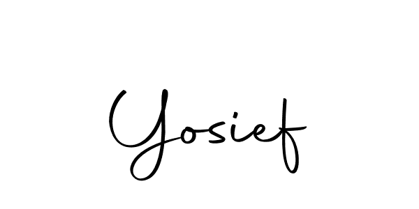 You should practise on your own different ways (Autography-DOLnW) to write your name (Yosief) in signature. don't let someone else do it for you. Yosief signature style 10 images and pictures png