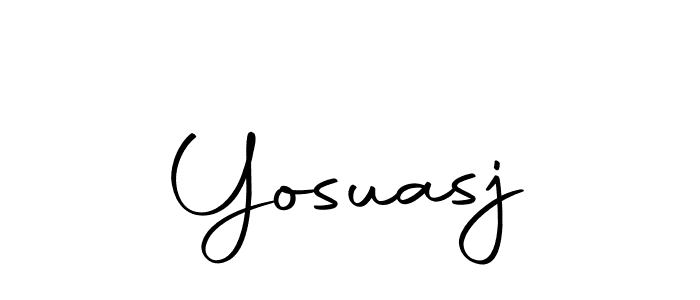 How to make Yosuasj signature? Autography-DOLnW is a professional autograph style. Create handwritten signature for Yosuasj name. Yosuasj signature style 10 images and pictures png