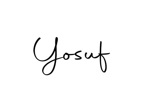 Yosuf stylish signature style. Best Handwritten Sign (Autography-DOLnW) for my name. Handwritten Signature Collection Ideas for my name Yosuf. Yosuf signature style 10 images and pictures png