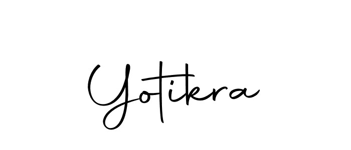 How to make Yotikra name signature. Use Autography-DOLnW style for creating short signs online. This is the latest handwritten sign. Yotikra signature style 10 images and pictures png