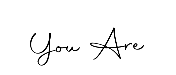 Similarly Autography-DOLnW is the best handwritten signature design. Signature creator online .You can use it as an online autograph creator for name You Are. You Are signature style 10 images and pictures png