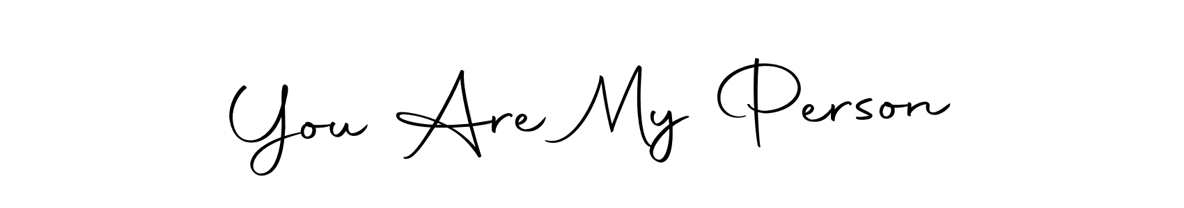 How to Draw You Are My Person signature style? Autography-DOLnW is a latest design signature styles for name You Are My Person. You Are My Person signature style 10 images and pictures png