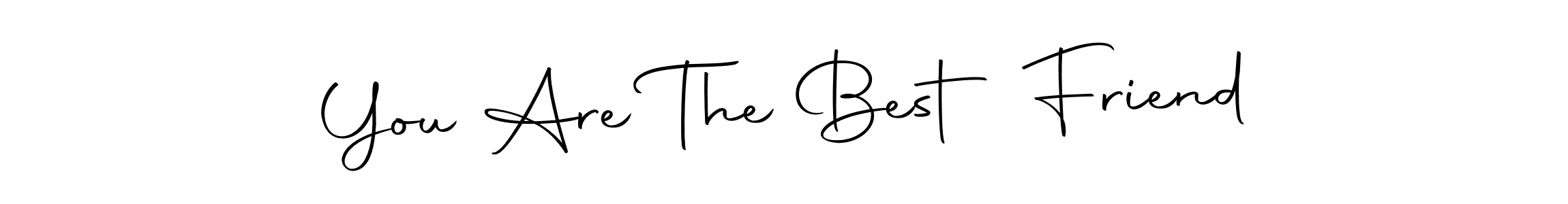 Autography-DOLnW is a professional signature style that is perfect for those who want to add a touch of class to their signature. It is also a great choice for those who want to make their signature more unique. Get You Are The Best Friend name to fancy signature for free. You Are The Best Friend signature style 10 images and pictures png