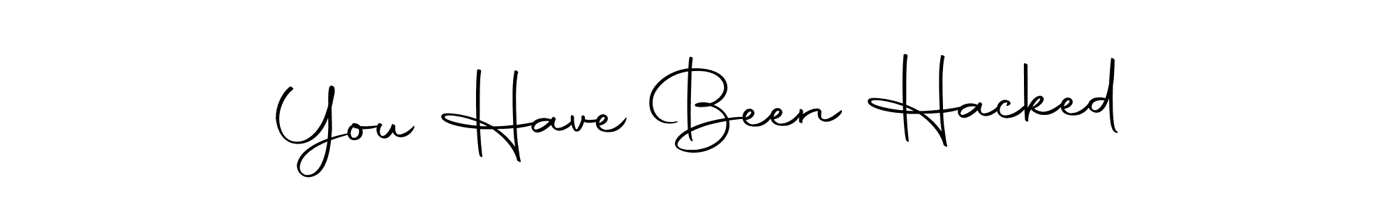 Also we have You Have Been Hacked name is the best signature style. Create professional handwritten signature collection using Autography-DOLnW autograph style. You Have Been Hacked signature style 10 images and pictures png