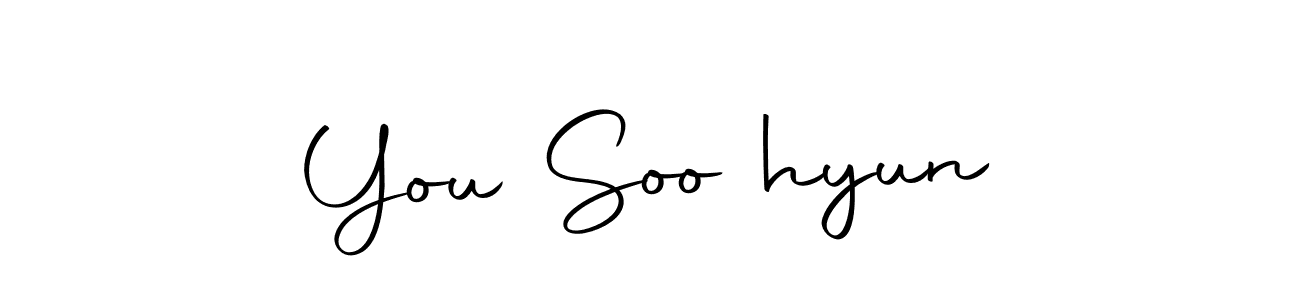 Make a beautiful signature design for name You Soo hyun. With this signature (Autography-DOLnW) style, you can create a handwritten signature for free. You Soo hyun signature style 10 images and pictures png