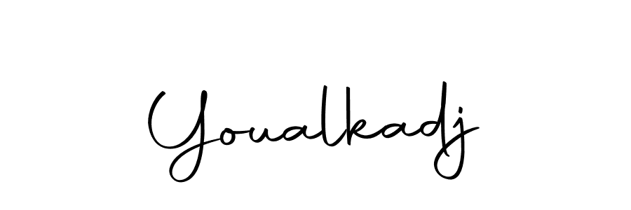 How to Draw Youalkadj signature style? Autography-DOLnW is a latest design signature styles for name Youalkadj. Youalkadj signature style 10 images and pictures png