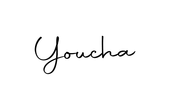 The best way (Autography-DOLnW) to make a short signature is to pick only two or three words in your name. The name Youcha include a total of six letters. For converting this name. Youcha signature style 10 images and pictures png