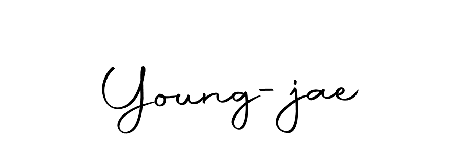 Create a beautiful signature design for name Young-jae. With this signature (Autography-DOLnW) fonts, you can make a handwritten signature for free. Young-jae signature style 10 images and pictures png