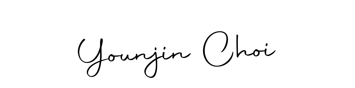 Younjin Choi stylish signature style. Best Handwritten Sign (Autography-DOLnW) for my name. Handwritten Signature Collection Ideas for my name Younjin Choi. Younjin Choi signature style 10 images and pictures png