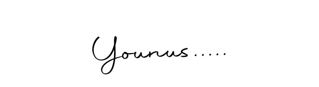 Use a signature maker to create a handwritten signature online. With this signature software, you can design (Autography-DOLnW) your own signature for name Younus...... Younus..... signature style 10 images and pictures png