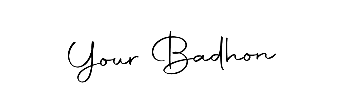 Your Badhon stylish signature style. Best Handwritten Sign (Autography-DOLnW) for my name. Handwritten Signature Collection Ideas for my name Your Badhon. Your Badhon signature style 10 images and pictures png
