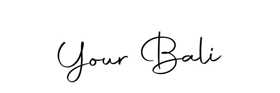 The best way (Autography-DOLnW) to make a short signature is to pick only two or three words in your name. The name Your Bali include a total of six letters. For converting this name. Your Bali signature style 10 images and pictures png