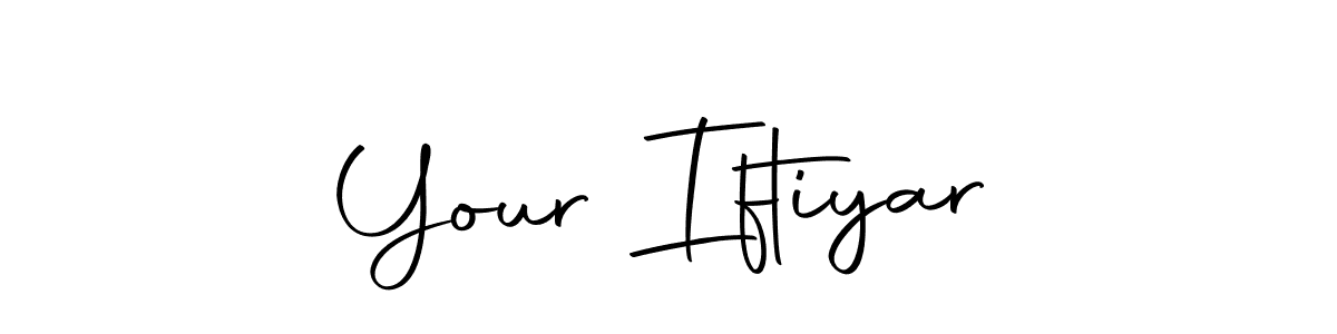 Similarly Autography-DOLnW is the best handwritten signature design. Signature creator online .You can use it as an online autograph creator for name Your Iftiyar. Your Iftiyar signature style 10 images and pictures png