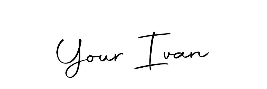 You should practise on your own different ways (Autography-DOLnW) to write your name (Your Ivan) in signature. don't let someone else do it for you. Your Ivan signature style 10 images and pictures png