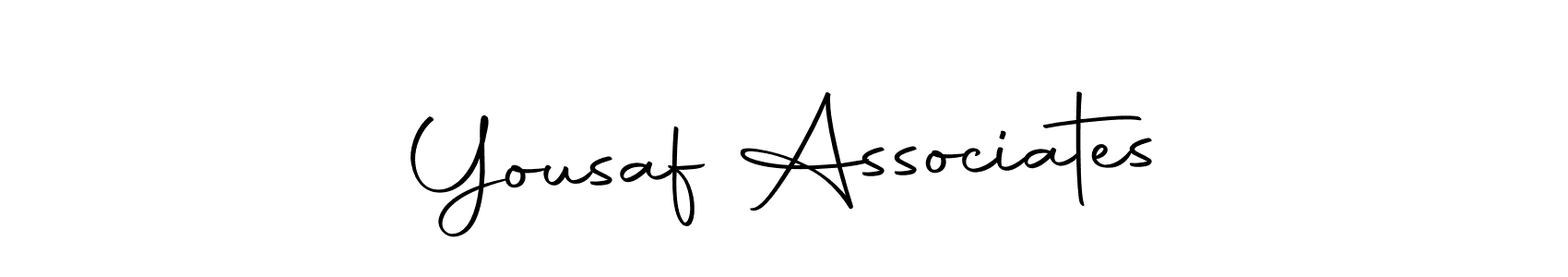 Design your own signature with our free online signature maker. With this signature software, you can create a handwritten (Autography-DOLnW) signature for name Yousaf Associates. Yousaf Associates signature style 10 images and pictures png