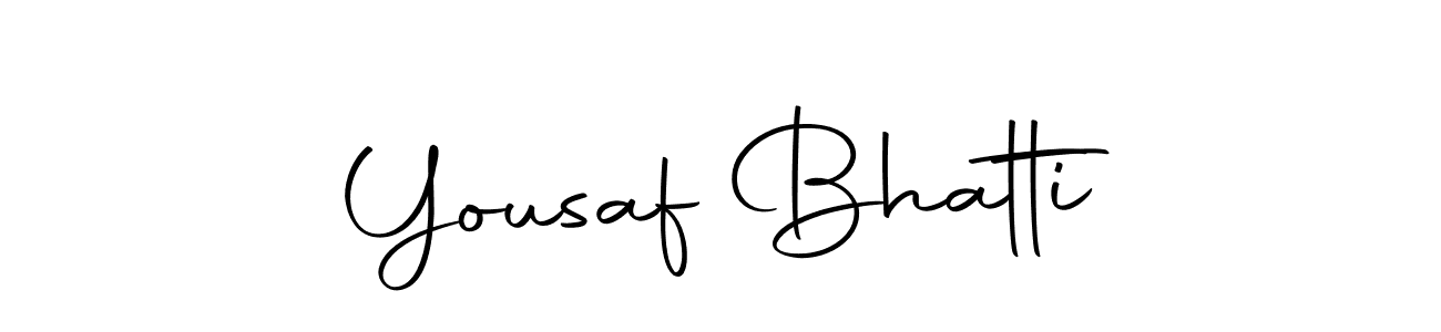 How to make Yousaf Bhatti signature? Autography-DOLnW is a professional autograph style. Create handwritten signature for Yousaf Bhatti name. Yousaf Bhatti signature style 10 images and pictures png