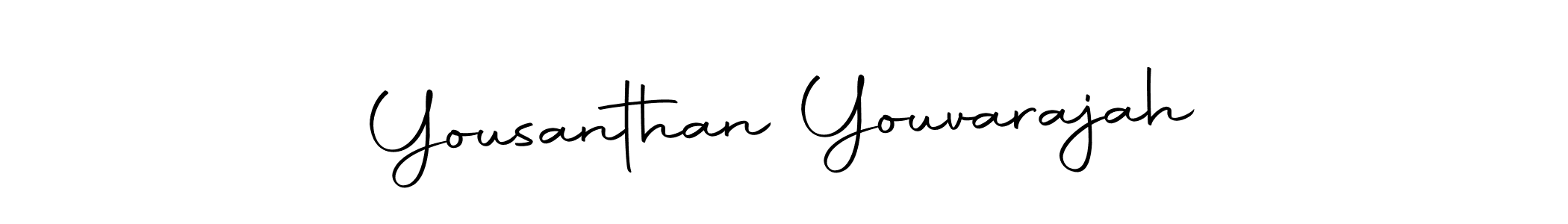 Create a beautiful signature design for name Yousanthan Youvarajah. With this signature (Autography-DOLnW) fonts, you can make a handwritten signature for free. Yousanthan Youvarajah signature style 10 images and pictures png