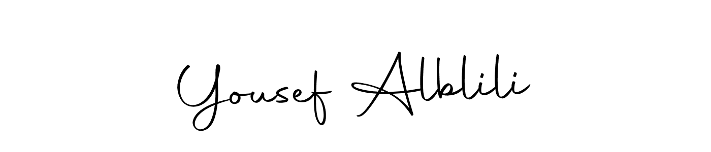 You should practise on your own different ways (Autography-DOLnW) to write your name (Yousef Alblili) in signature. don't let someone else do it for you. Yousef Alblili signature style 10 images and pictures png
