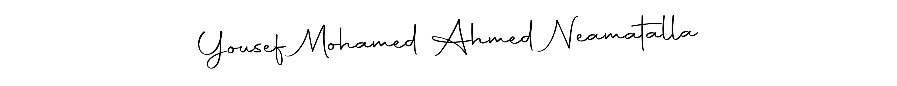 Also You can easily find your signature by using the search form. We will create Yousef Mohamed Ahmed Neamatalla name handwritten signature images for you free of cost using Autography-DOLnW sign style. Yousef Mohamed Ahmed Neamatalla signature style 10 images and pictures png