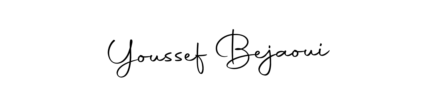 Use a signature maker to create a handwritten signature online. With this signature software, you can design (Autography-DOLnW) your own signature for name Youssef Bejaoui. Youssef Bejaoui signature style 10 images and pictures png