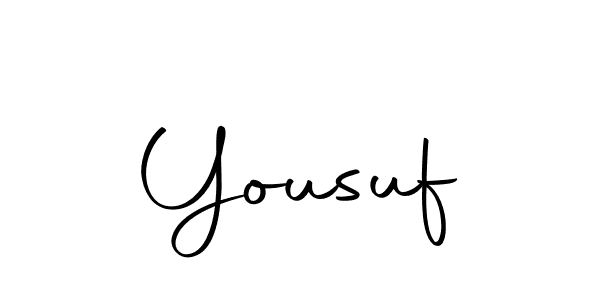 You should practise on your own different ways (Autography-DOLnW) to write your name (Yousuf) in signature. don't let someone else do it for you. Yousuf signature style 10 images and pictures png