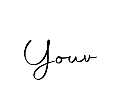 Make a beautiful signature design for name Youv. With this signature (Autography-DOLnW) style, you can create a handwritten signature for free. Youv signature style 10 images and pictures png