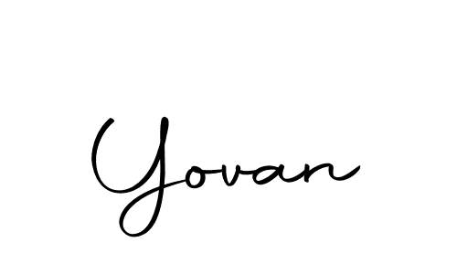 Make a beautiful signature design for name Yovan. Use this online signature maker to create a handwritten signature for free. Yovan signature style 10 images and pictures png