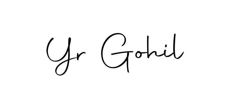 Also we have Yr Gohil name is the best signature style. Create professional handwritten signature collection using Autography-DOLnW autograph style. Yr Gohil signature style 10 images and pictures png
