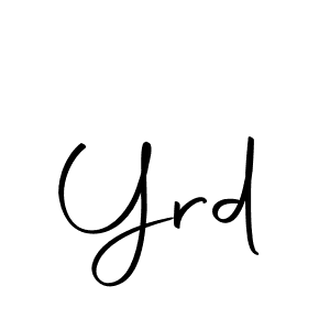 Here are the top 10 professional signature styles for the name Yrd. These are the best autograph styles you can use for your name. Yrd signature style 10 images and pictures png