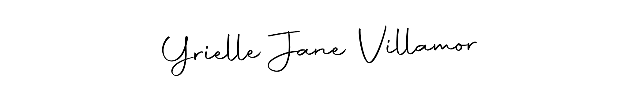 if you are searching for the best signature style for your name Yrielle Jane Villamor. so please give up your signature search. here we have designed multiple signature styles  using Autography-DOLnW. Yrielle Jane Villamor signature style 10 images and pictures png