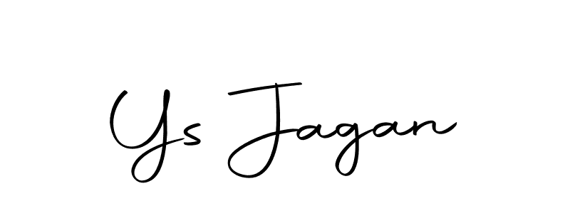 Make a beautiful signature design for name Ys Jagan. With this signature (Autography-DOLnW) style, you can create a handwritten signature for free. Ys Jagan signature style 10 images and pictures png