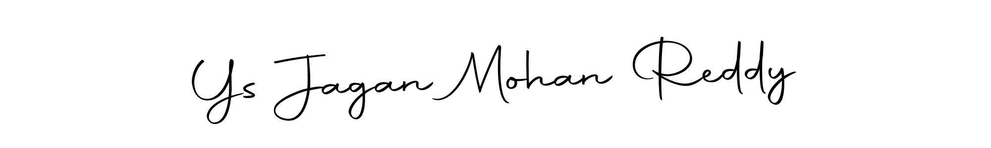 Design your own signature with our free online signature maker. With this signature software, you can create a handwritten (Autography-DOLnW) signature for name Ys Jagan Mohan Reddy. Ys Jagan Mohan Reddy signature style 10 images and pictures png