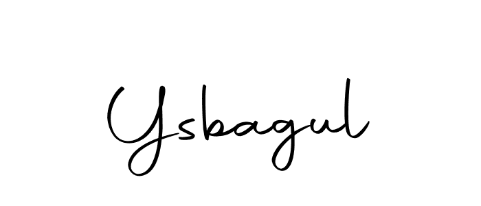 Design your own signature with our free online signature maker. With this signature software, you can create a handwritten (Autography-DOLnW) signature for name Ysbagul. Ysbagul signature style 10 images and pictures png