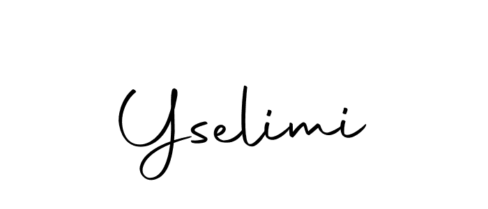 Design your own signature with our free online signature maker. With this signature software, you can create a handwritten (Autography-DOLnW) signature for name Yselimi. Yselimi signature style 10 images and pictures png