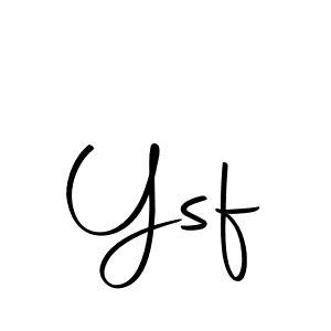 Ysf stylish signature style. Best Handwritten Sign (Autography-DOLnW) for my name. Handwritten Signature Collection Ideas for my name Ysf. Ysf signature style 10 images and pictures png