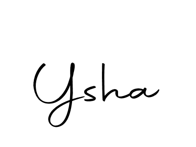 Use a signature maker to create a handwritten signature online. With this signature software, you can design (Autography-DOLnW) your own signature for name Ysha. Ysha signature style 10 images and pictures png